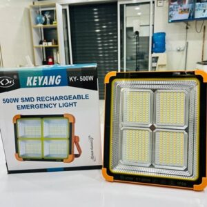 پروژکتور شارژی و خورشیدی Keyang 500W
