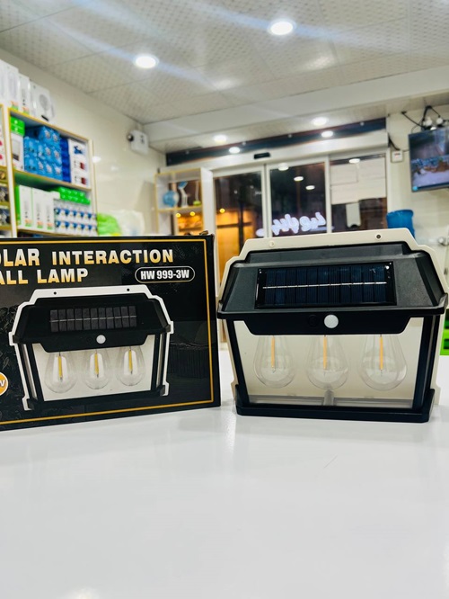 solar3 چراغ سولار خورشیدی سه تایی مدل 8838 - Image 1