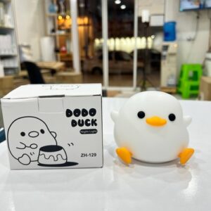 چراغ خواب سیلیکونی طرح جوجه 7 رنگ فانتزی رومیزی قابل شارژی مدل duck zh-129