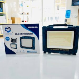 پروژکتور شارژی دیپکینگ مدل DK469A توان ۲۰۰ وات با پنل خورشیدی