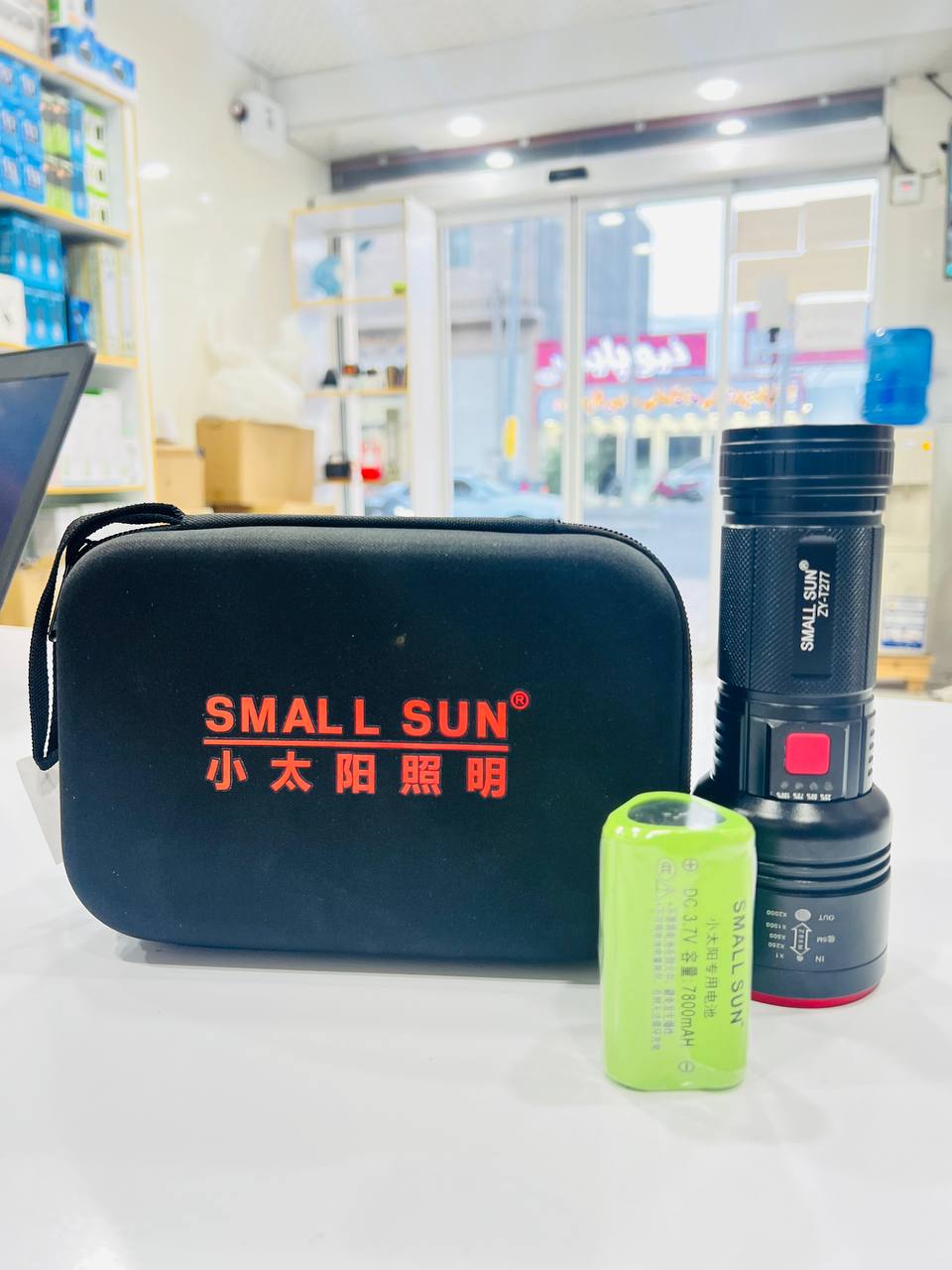 IMG_20251007_231007_555 چراغ قوه دستی اسمال سان مدل ZY-T277 با نور LED مهتابی - Image 1