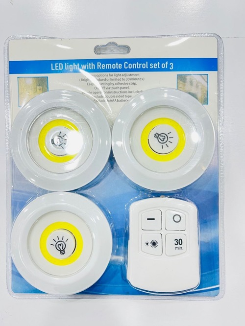 kabineti چراغ زیر کابینتی ریموت دار مهتابی - Image 1