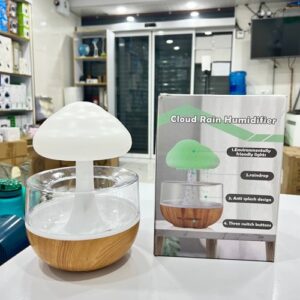 چراغ خواب و رطوبت ساز باران زا طرح قارچ(بدون بلوتوث)