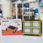پروژکتور خورشیدی ۱۰۰۰ وات آکووا مدل SOLAR LED LIGHT ضدآب