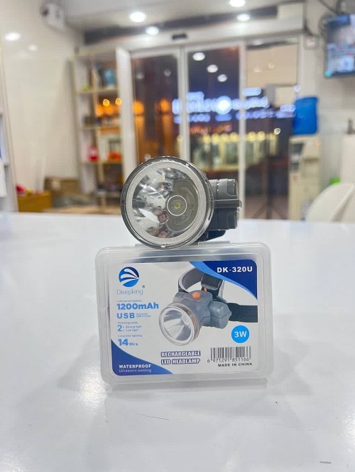 چراغ پیشانی دیپ کینگ مدل DK-320U LED ۳۰۰ لومن