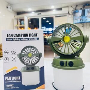 چراغ فانوسی شارژی مدل پنکه دار کد CH-F803